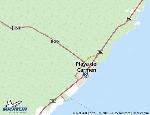 MICHELIN Villas del Carmen Plus map - ViaMichelin