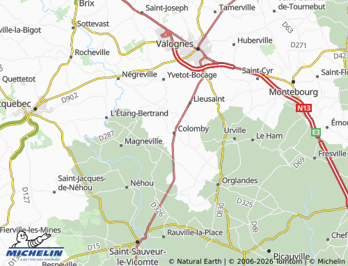 Mappa MICHELIN Colomby - ViaMichelin