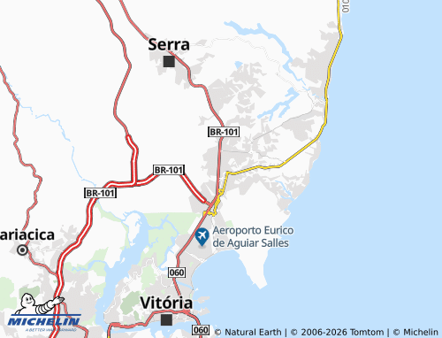 Mapa MICHELIN Planalto Carapina - ViaMichelin