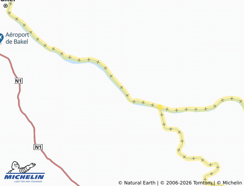 Mappa MICHELIN Yafera - ViaMichelin
