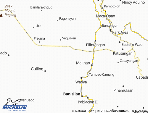MICHELIN Paradise map - ViaMichelin