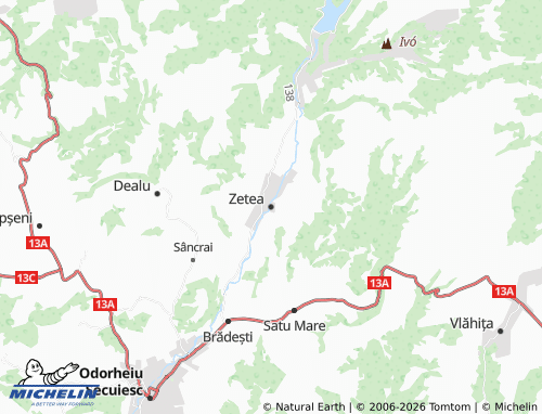 Mappa MICHELIN Zetea - ViaMichelin