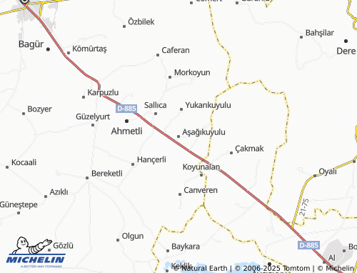 MICHELIN Aşağıkuyulu map - ViaMichelin