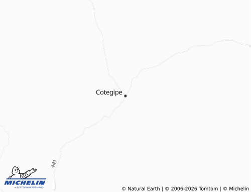 MICHELIN Cotegipe map - ViaMichelin