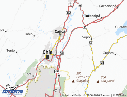 Carte MICHELIN Yerbabuena - ViaMichelin