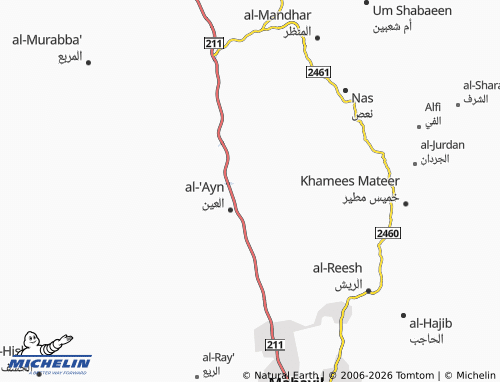 MICHELIN-Landkarte al-Misbah - ViaMichelin