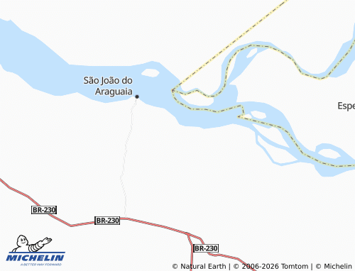MICHELIN Apinagés map - ViaMichelin