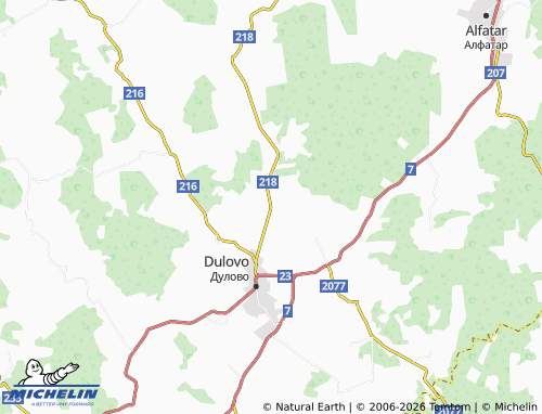 MICHELIN Vodno map - ViaMichelin