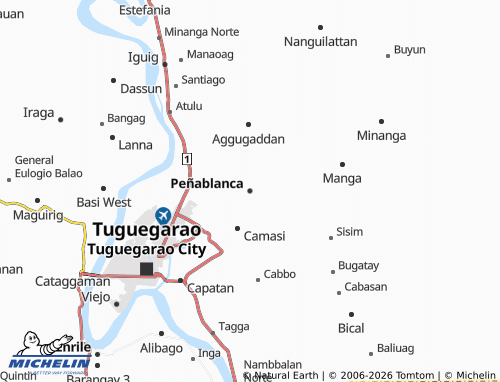 MICHELIN Peñablanca map - ViaMichelin