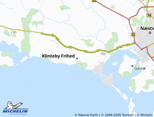 Mappa MICHELIN Klinteby Frihed - ViaMichelin