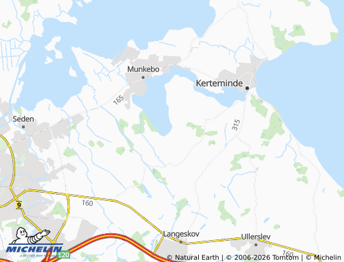 MICHELIN Kølstrup map - ViaMichelin