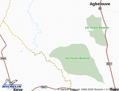 MICHELIN Nyasive map - ViaMichelin