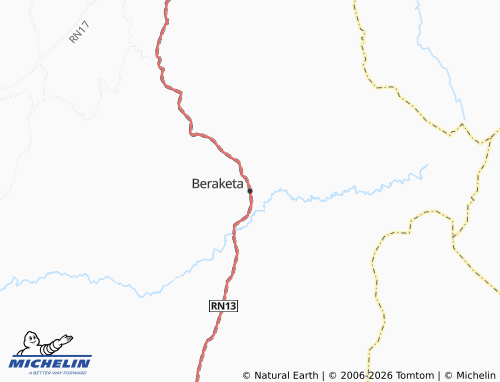 Kaart MICHELIN Beraketa - ViaMichelin