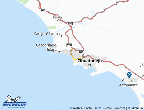 MICHELIN-Landkarte Comercial Ixtapa - ViaMichelin