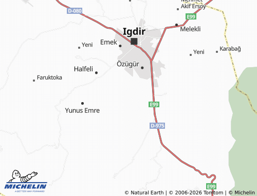 Mapa MICHELIN Karakuyu - ViaMichelin
