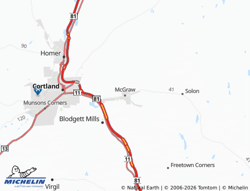Mappa MICHELIN McGraw - ViaMichelin