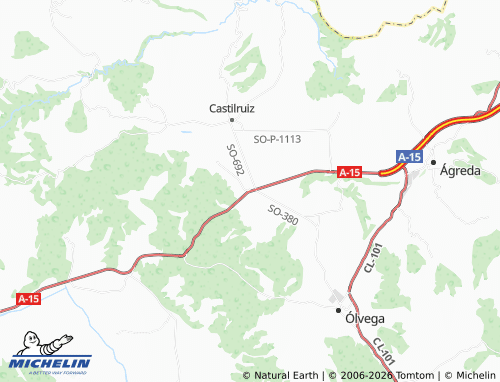 MICHELIN Matalebreras map - ViaMichelin