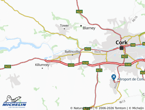 Mappa MICHELIN Ballincollig - ViaMichelin