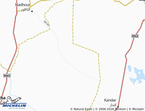 Mappa MICHELIN Khandi al-Dar'ah - ViaMichelin