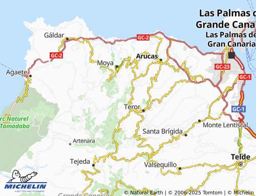 MICHELIN El Zumacal map - ViaMichelin