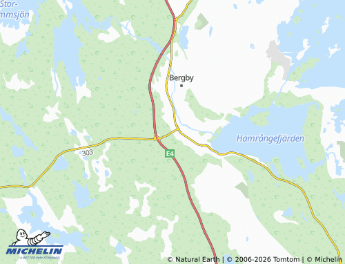 MICHELIN-Landkarte Hagsta - ViaMichelin