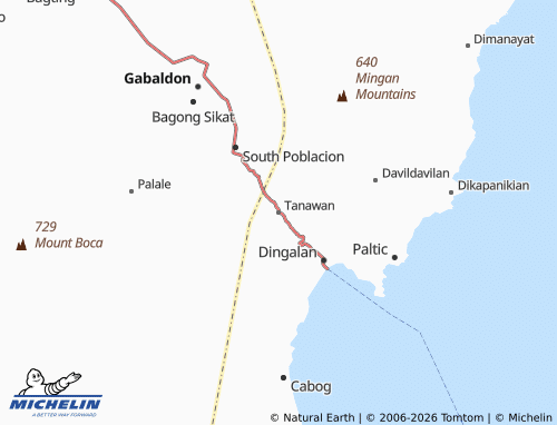 Mappa MICHELIN Tanawan - ViaMichelin