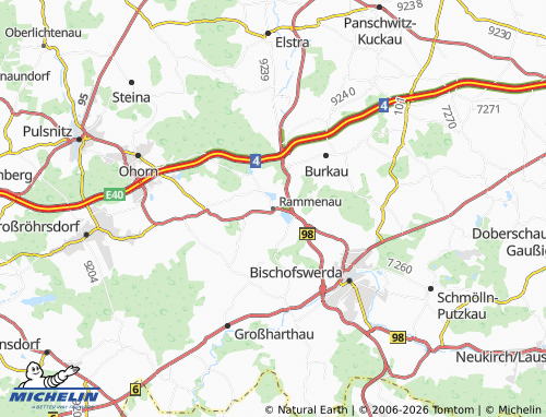 MICHELIN Rammenau map - ViaMichelin