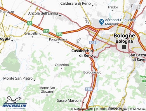 MICHELIN Gesso map - ViaMichelin