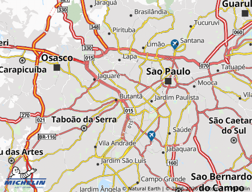 Mapa MICHELIN Pinheiros - ViaMichelin