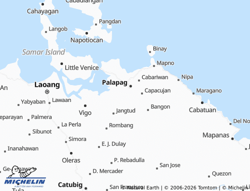 Mappa MICHELIN Magsaysay - ViaMichelin
