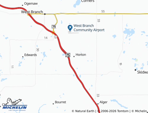 Mappa MICHELIN Horton - ViaMichelin