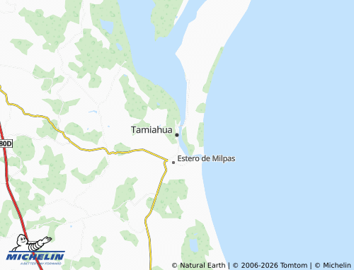 Mapa MICHELIN Tamiahua - ViaMichelin
