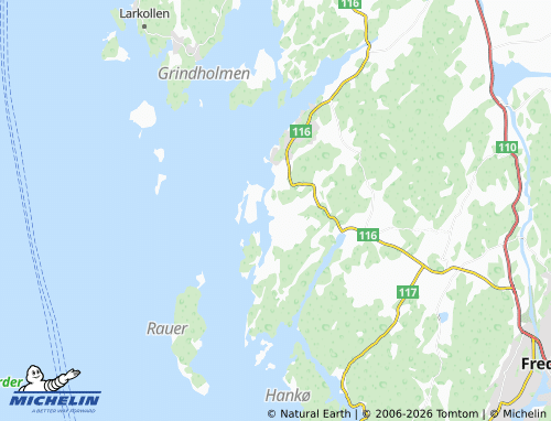 MICHELIN Lervik map - ViaMichelin