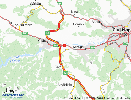 Mappa MICHELIN Luna De Sus - ViaMichelin