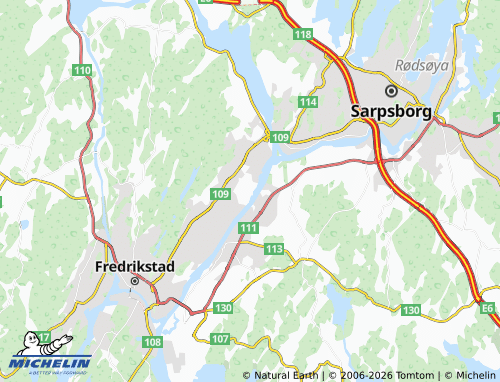 Carte MICHELIN Omberg - ViaMichelin