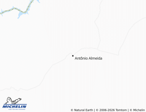Mapa MICHELIN Antônio Almeida - ViaMichelin