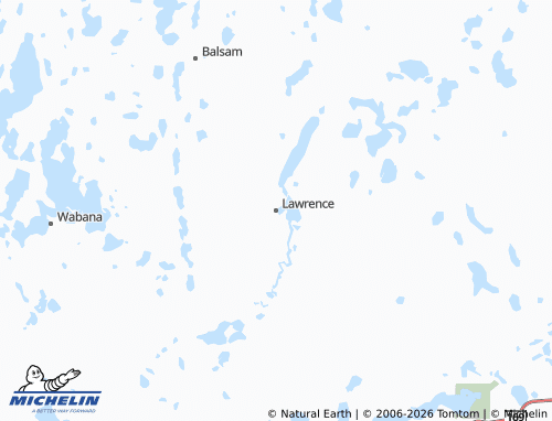 Mappa MICHELIN Lawrence - ViaMichelin
