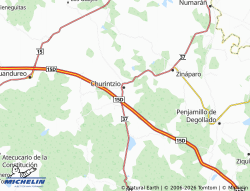 Mapa MICHELIN Los Ángeles - ViaMichelin