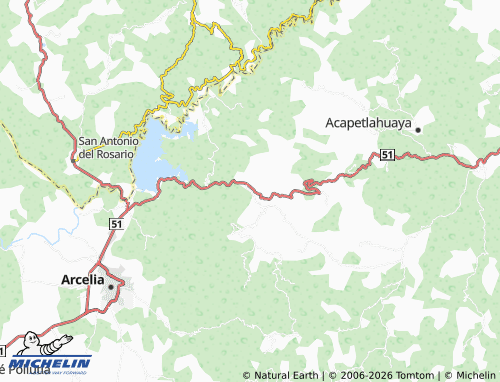 Carte MICHELIN El Naranjo - ViaMichelin