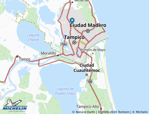 Mappa MICHELIN Melchor Ocampo - ViaMichelin