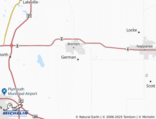 MICHELIN German map - ViaMichelin