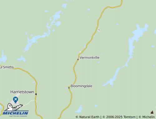 MICHELIN-Landkarte Vermontville - ViaMichelin