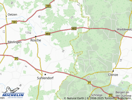 Carte MICHELIN Dallahn - ViaMichelin