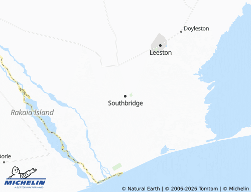 Mapa MICHELIN Southbridge - ViaMichelin
