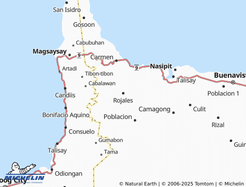 MICHELIN Rojales map - ViaMichelin