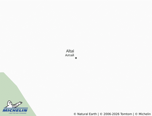 Carte MICHELIN Altai - ViaMichelin