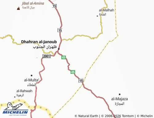 MICHELIN-Landkarte al-Rawabi - ViaMichelin