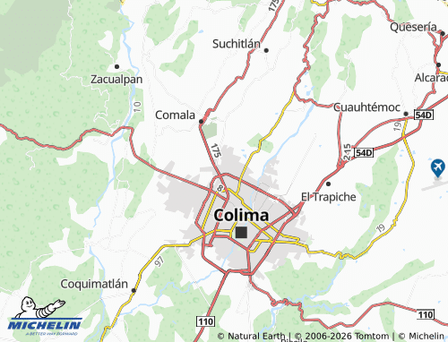 Mappa MICHELIN Sierra Bonita - ViaMichelin