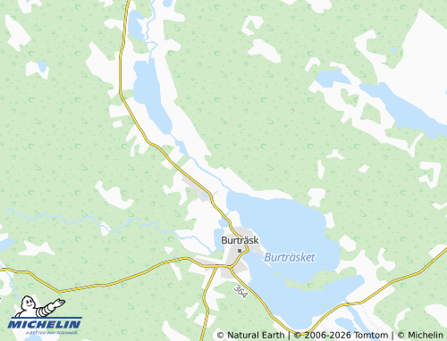 Carte MICHELIN Nedre Åbyn - ViaMichelin
