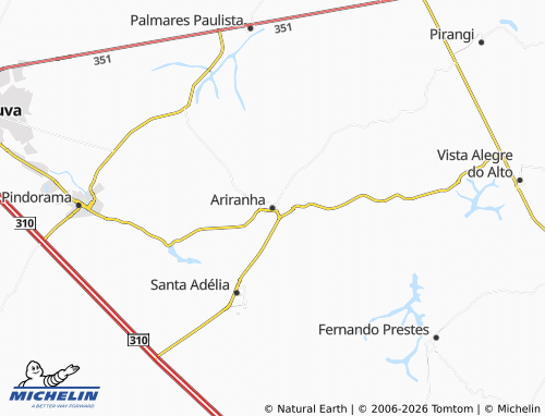 Mapa MICHELIN Ariranha - ViaMichelin